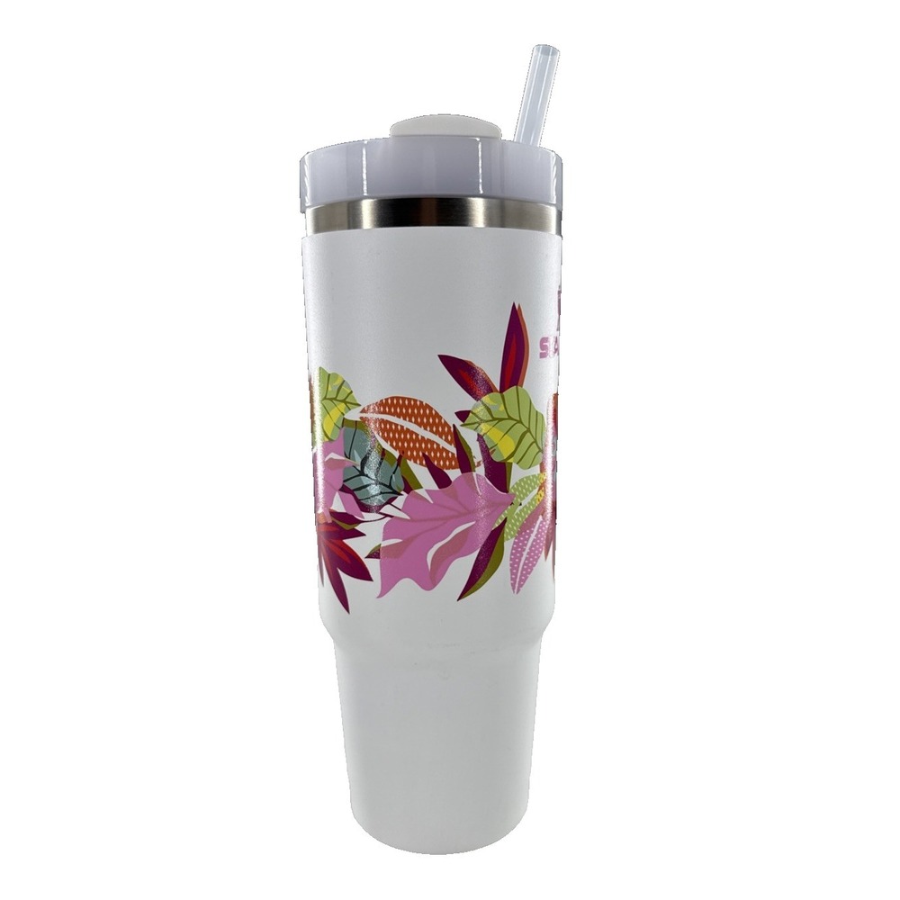 Stanley 40 oz Quencher Tumbler Mothers Day Collection Tropic Frost READ - Picture 4 of 7